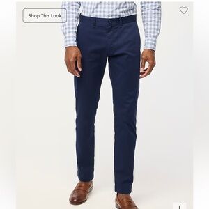 J. Crew Slim-fit Flex Chino Pant NWT Size 30 / 30 Dark Blue